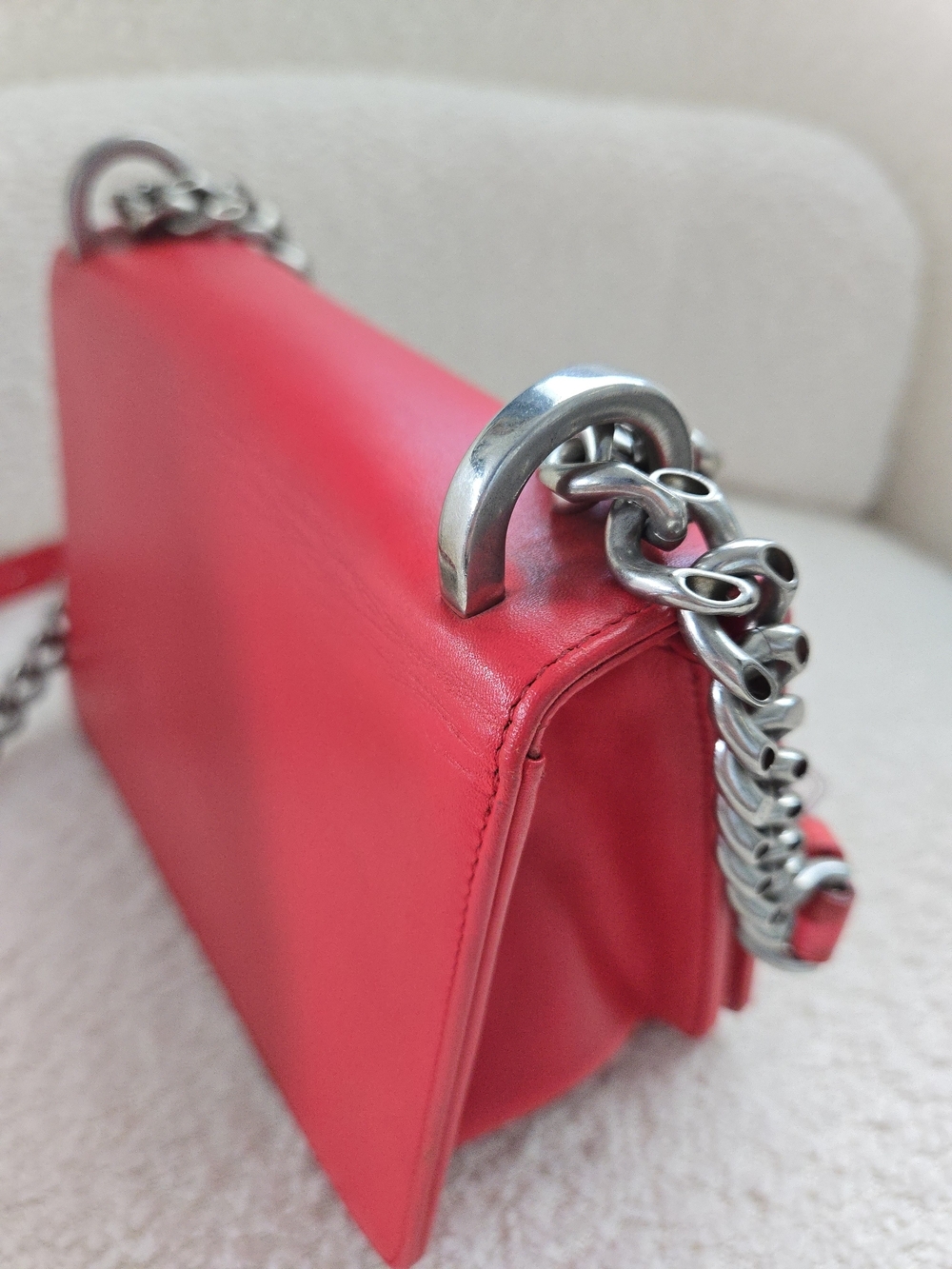 Christian Dior Mini Bag – Red Leather - Picture 12 of 15
